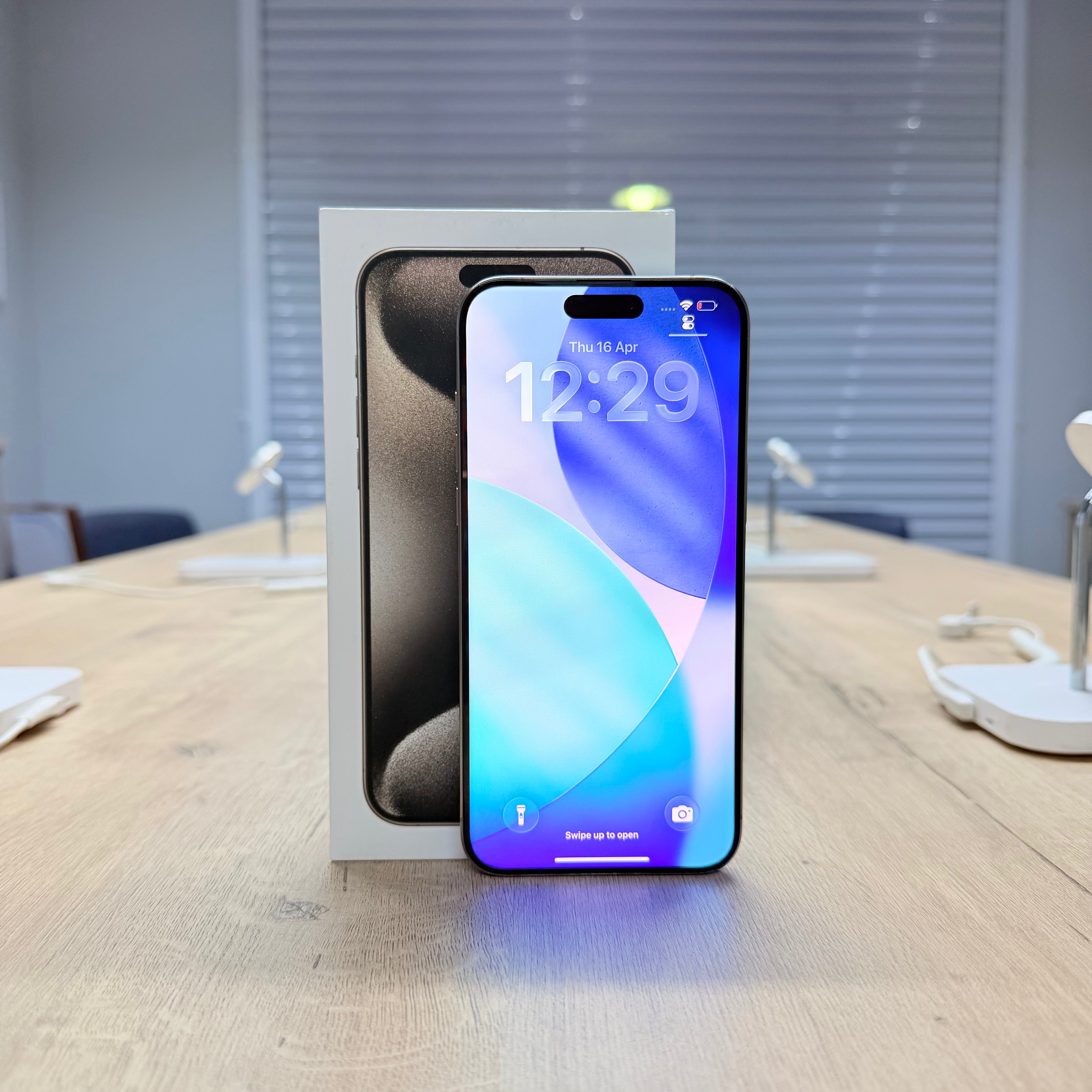 Used iPhone 15 Pro Max Natural Titanium – 512GB (BH 90%)