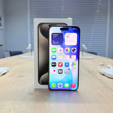 Used iPhone 15 Pro Max Natural Titanium - 256GB/BH 100%