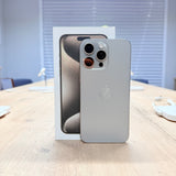 Used iPhone 15 Pro Max Natural Titanium - 256GB/BH 100%