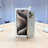 Used iPhone 15 Pro Max Natural Titanium - 256GB/BH 100%