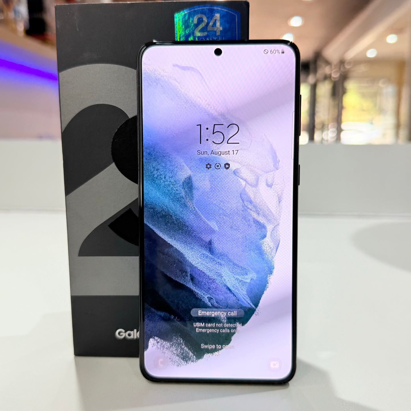 Used Samsung  S21 Plus 256GB - Phantom Black