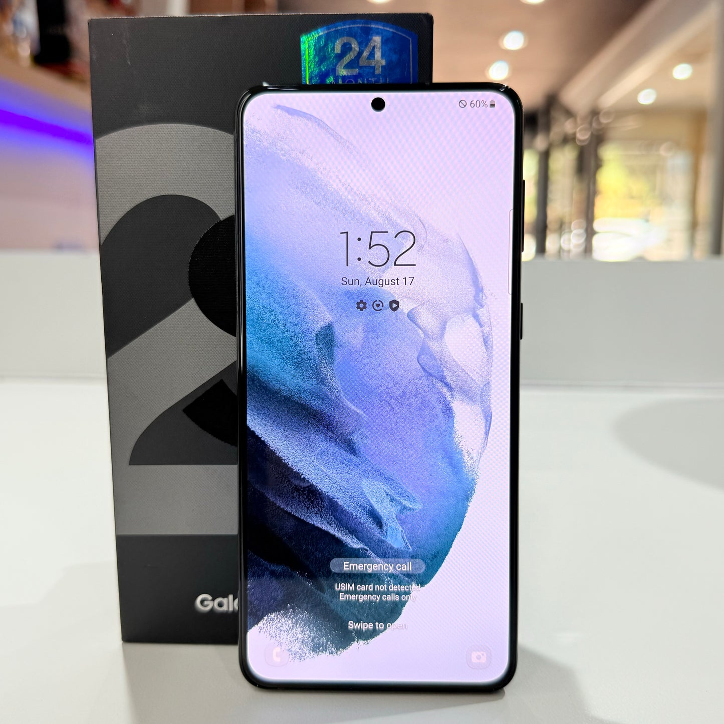 Used Samsung  S21 Plus 256GB - Phantom Black