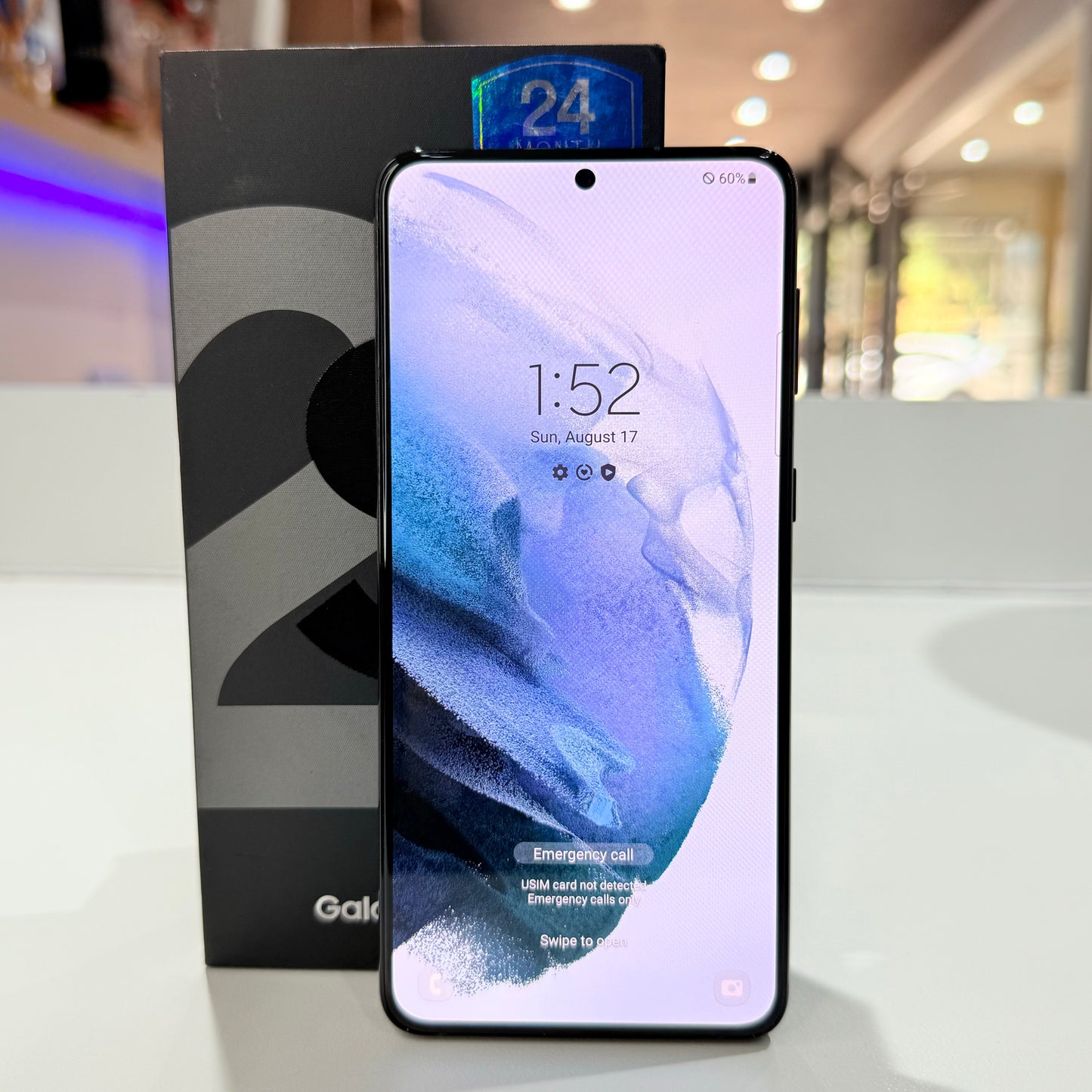 Used Samsung  S21 Plus 256GB - Phantom Black