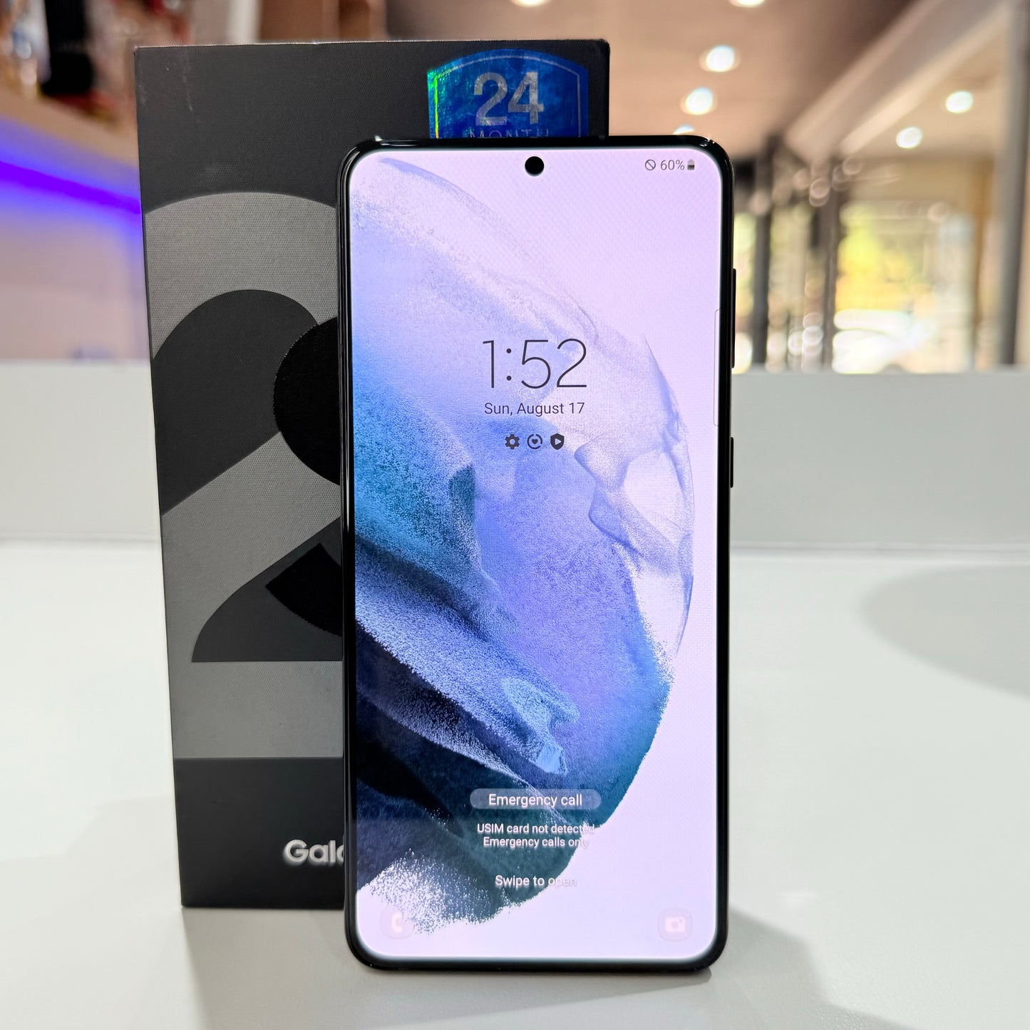 Used Samsung  S21 Plus 256GB - Phantom Black