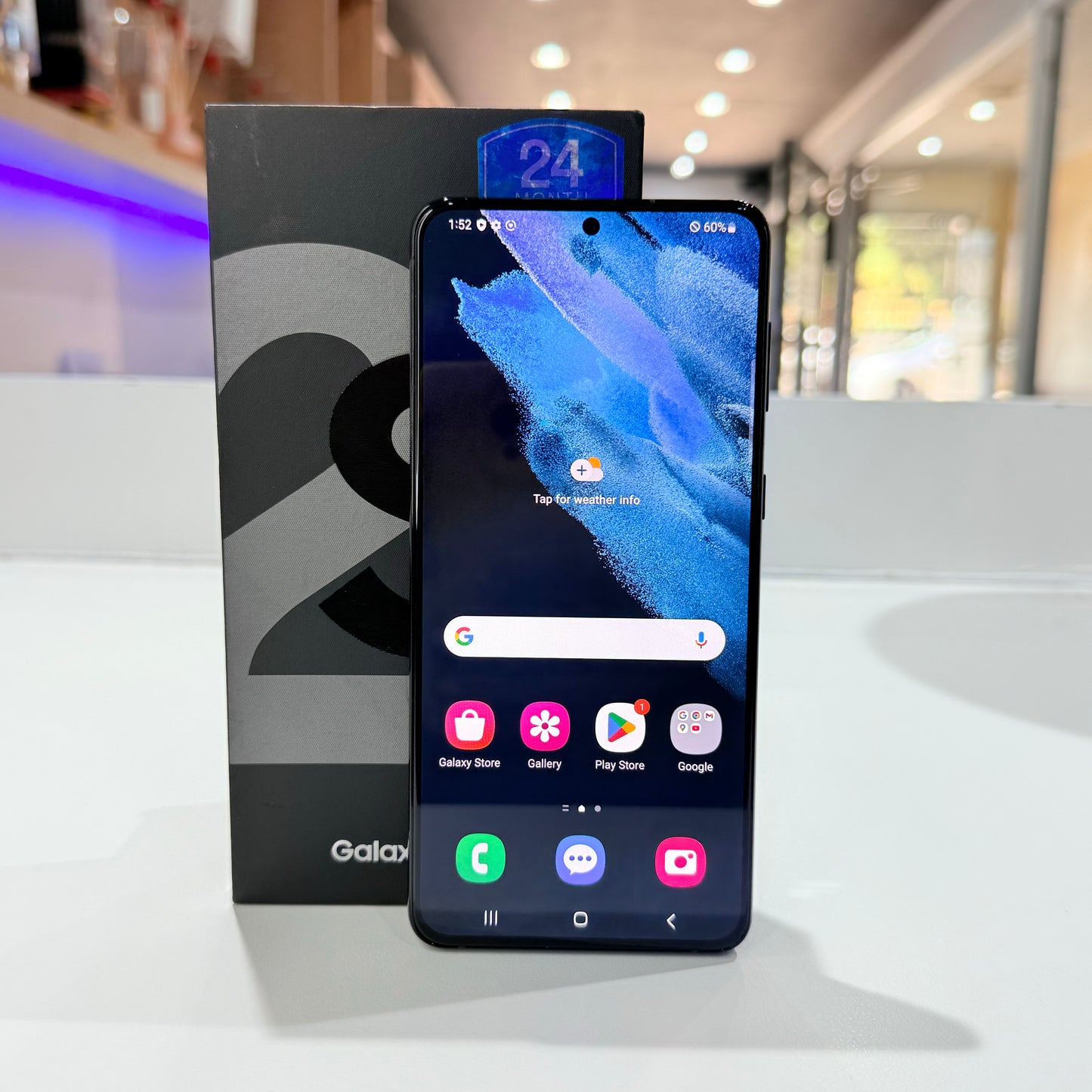 Used Samsung  S21 Plus 256GB - Phantom Black