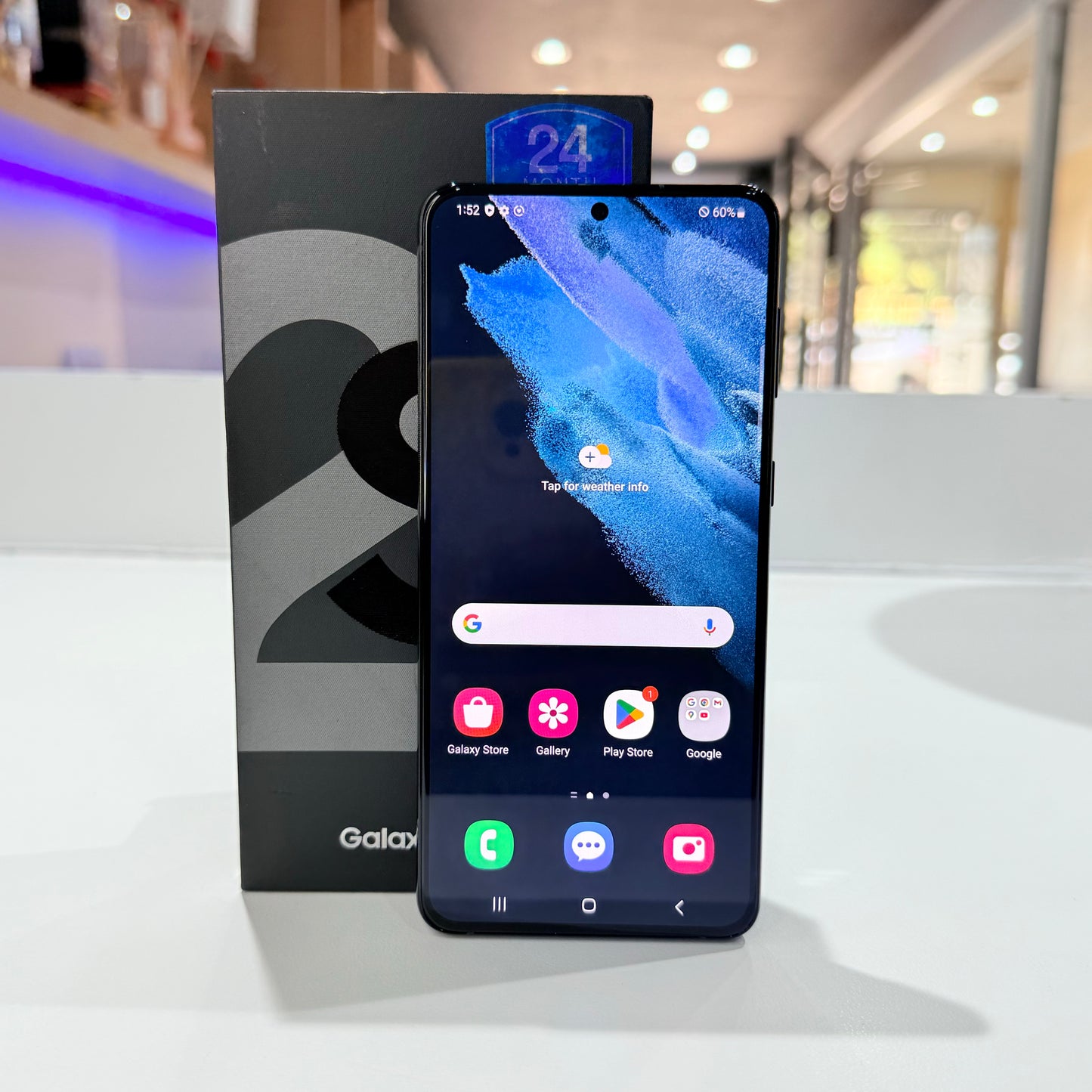 Used Samsung  S21 Plus 256GB - Phantom Black