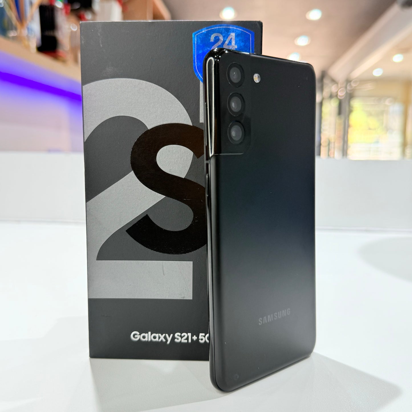 Used Samsung  S21 Plus 256GB - Phantom Black