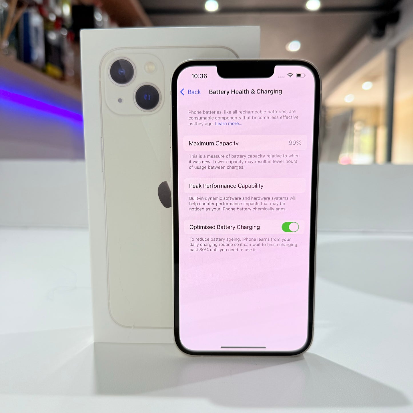 Used iPhone 14 128GB - Starlight