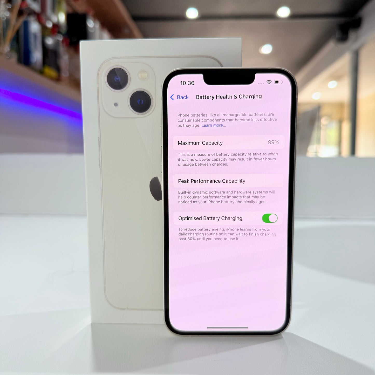 Used iPhone 13 128GB - Starlight