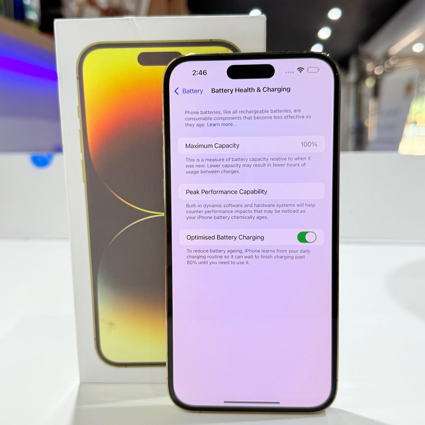 Used iPhone 14 Pro Max - Gold