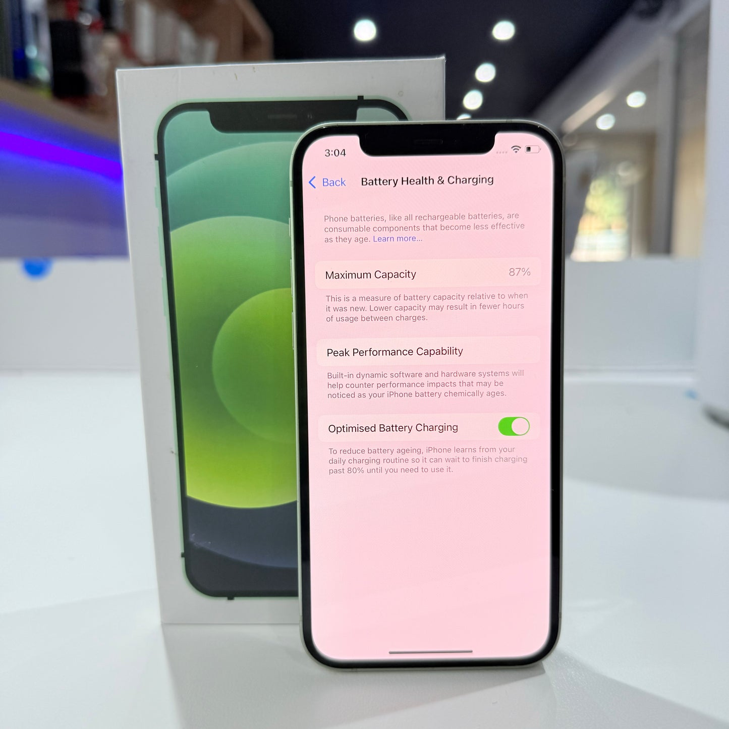 Used iPhone 12 128GB - Green