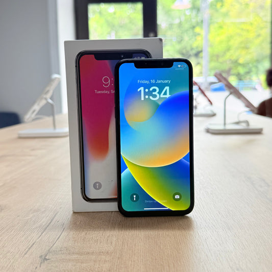 Used iPhone X 64GB - Space Gray/ BH 100%
