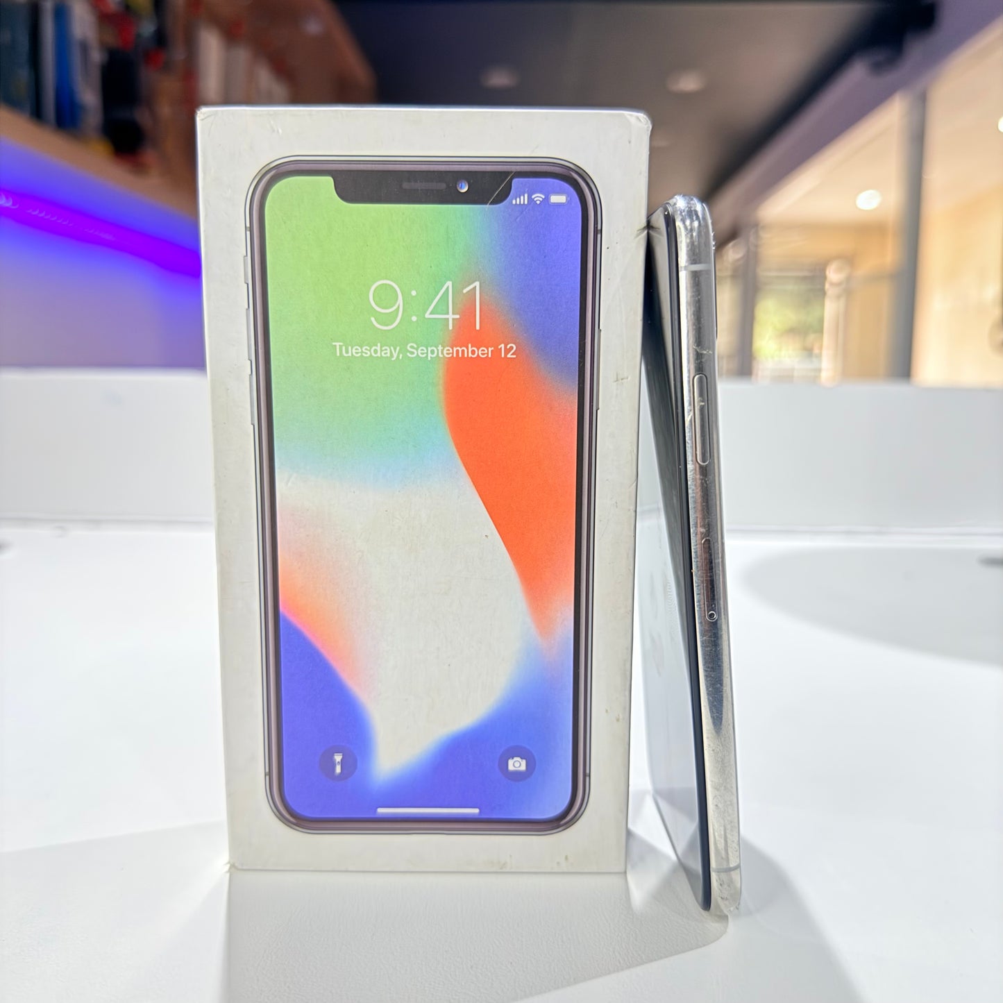 Used Iphone X 64GB - Silver