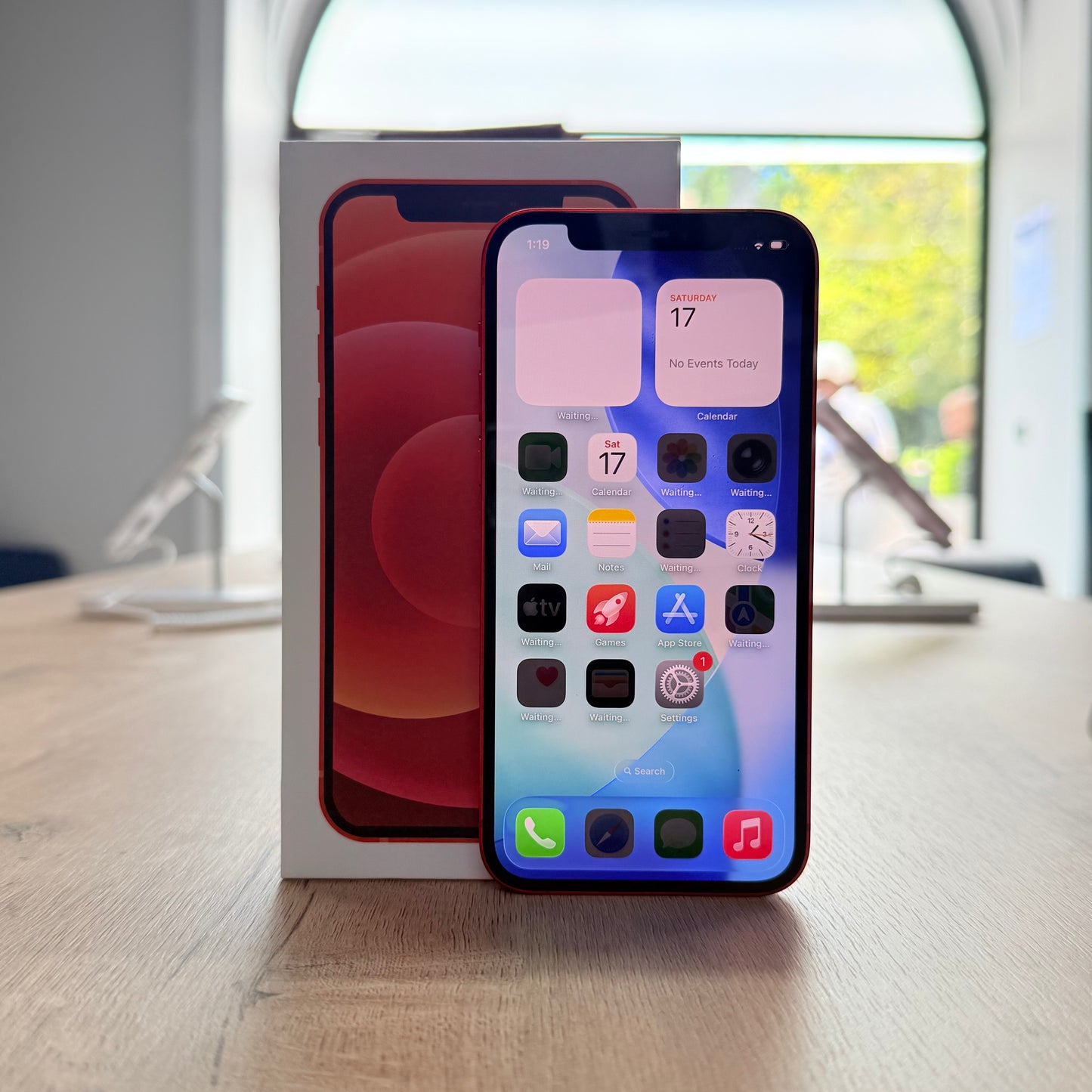 Used iPhone 12 128GB - Red/ BH 100%