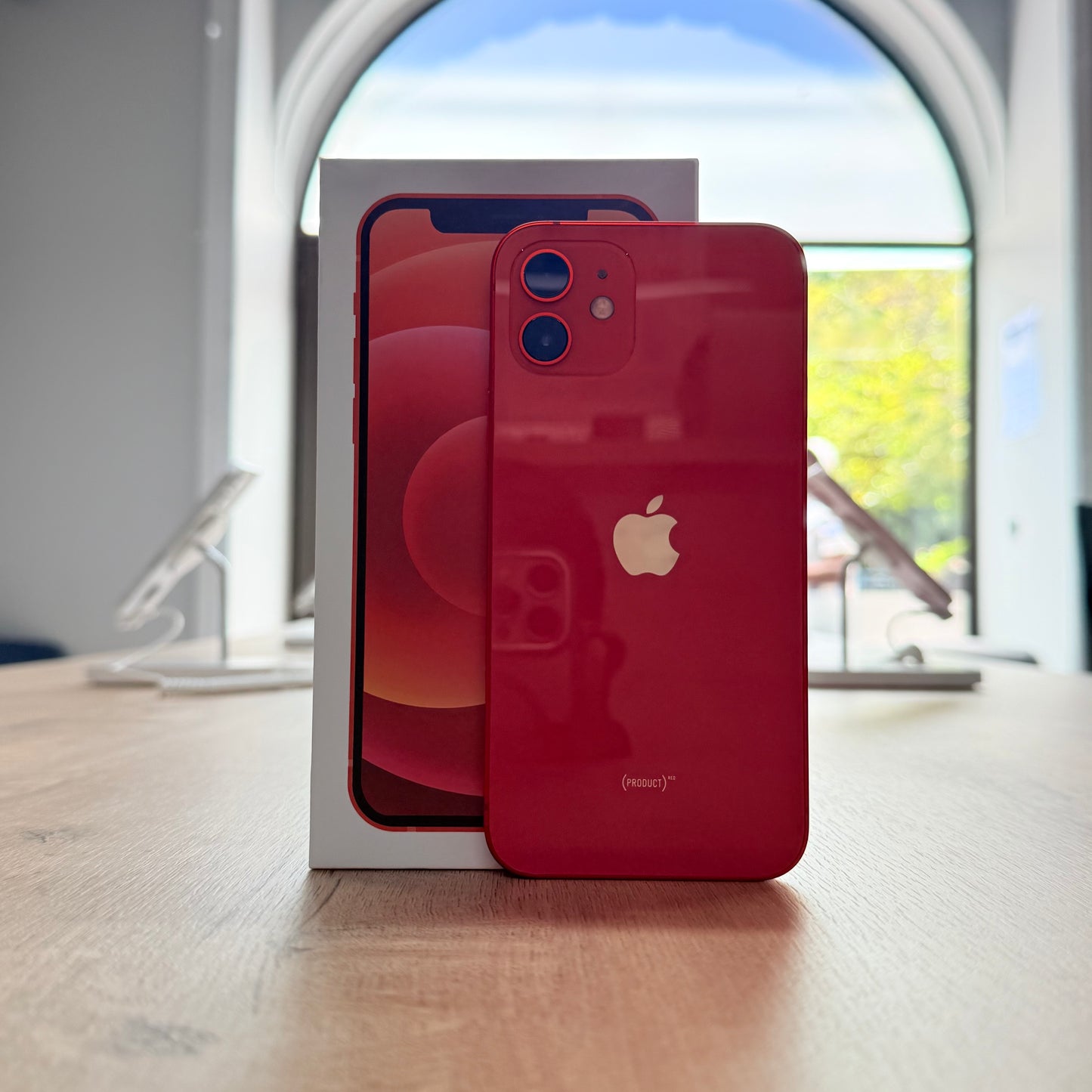 Used iPhone 12 128GB - Red/ BH 100%