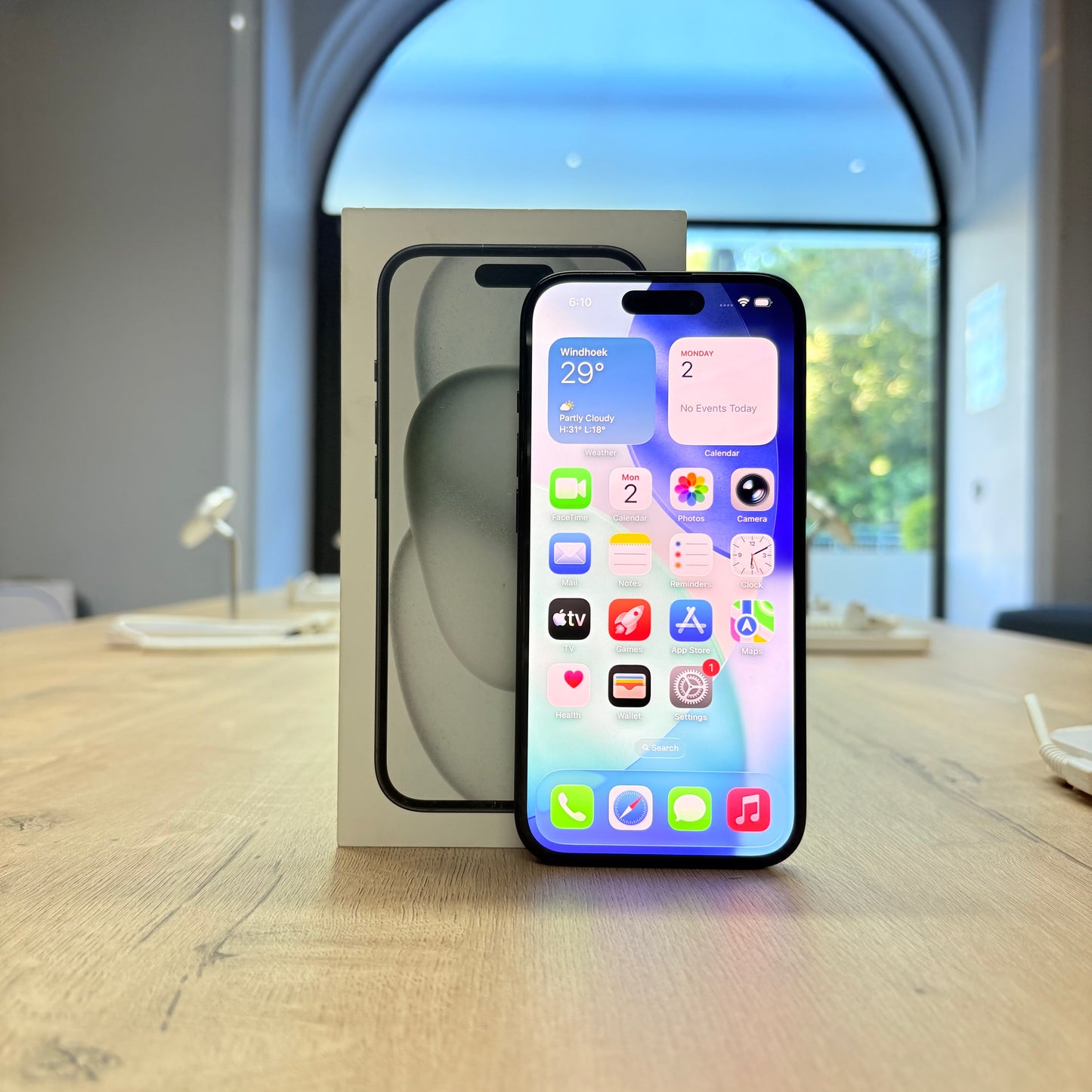 Used iPhone 15 256GB - Black/BH 88%