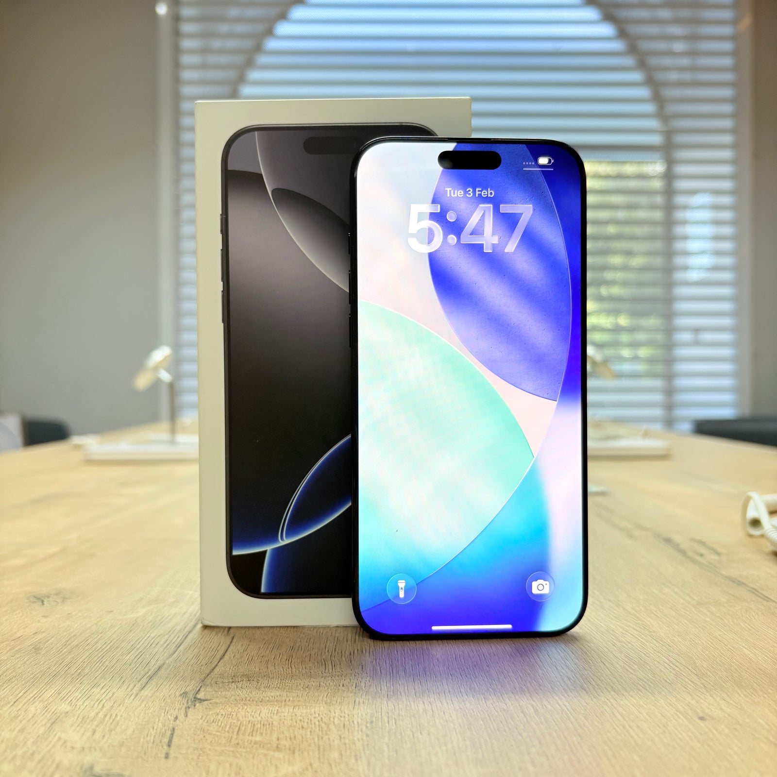 Used iPhone 16 Pro Max Black Titanium – 256GB
