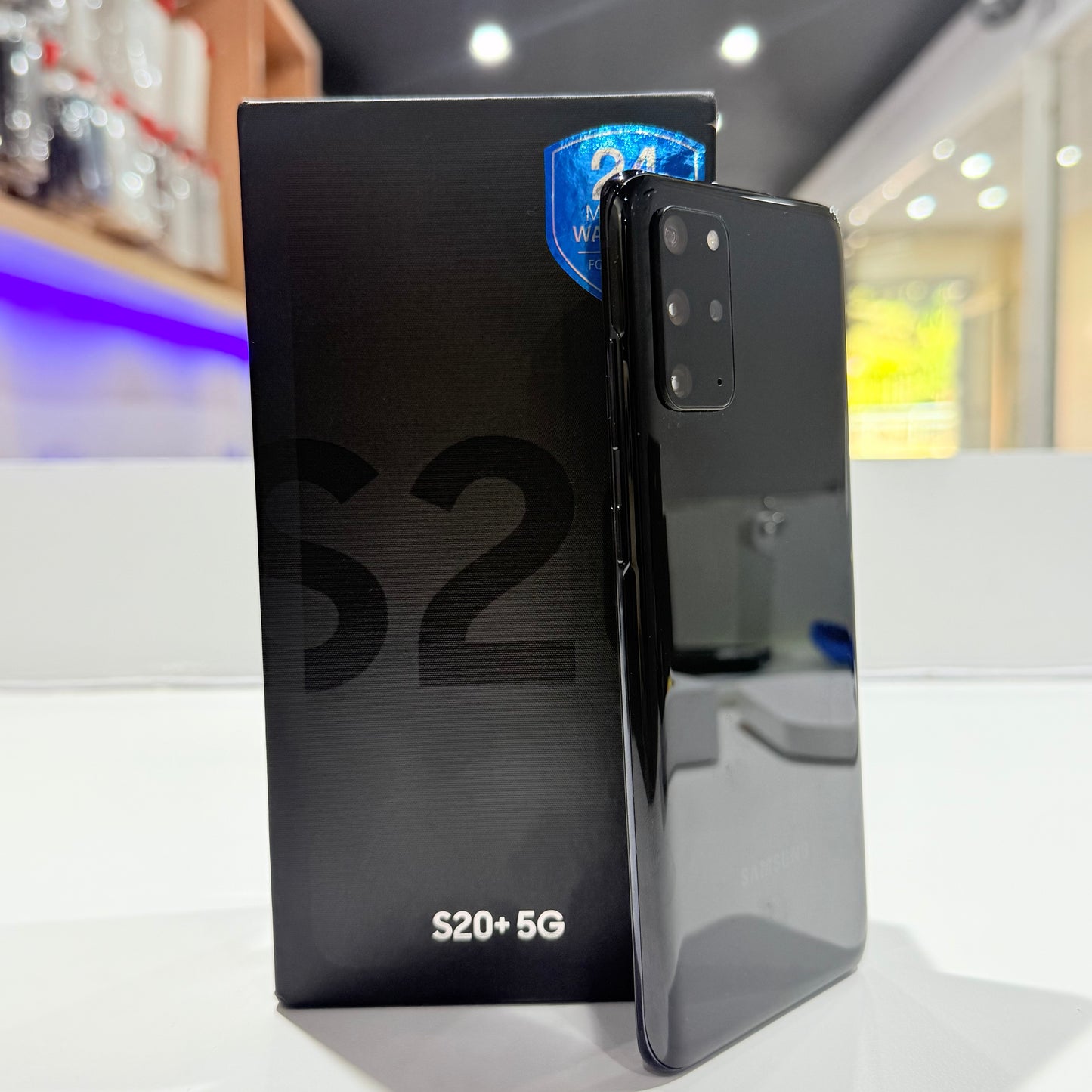 Used Samsung S20 Plus 256GB - Cosmic Black