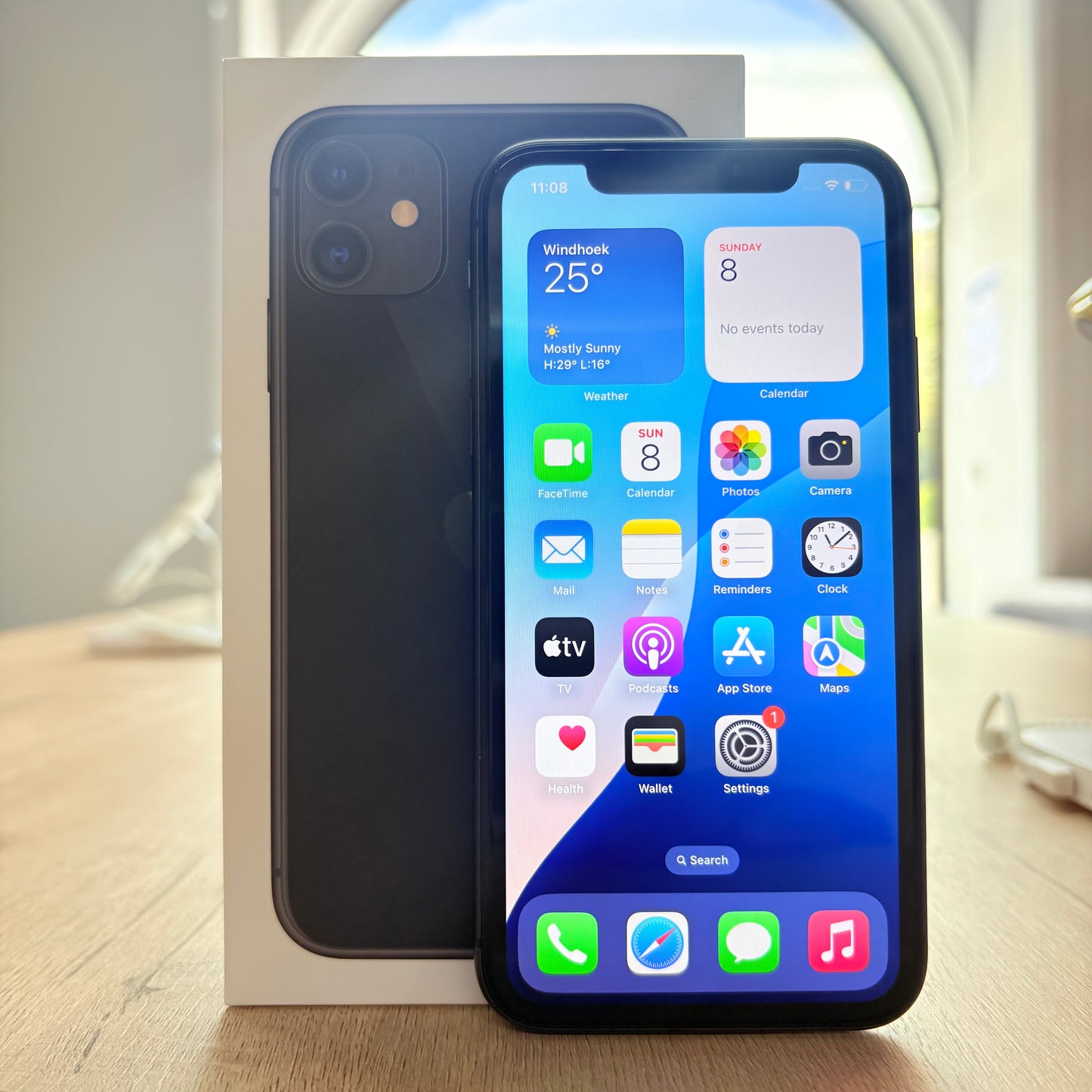 Used iPhone 11 Black - 64GB/BH 100%