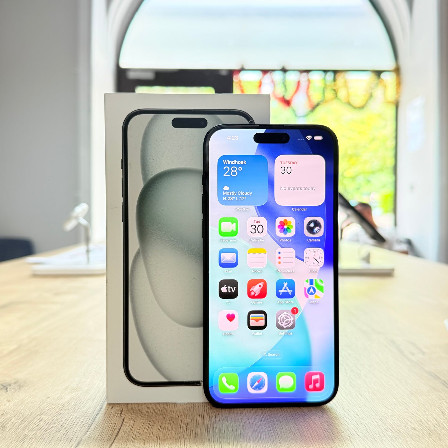 Used iPhone 15 Plus 128GB - Black/BH 85%