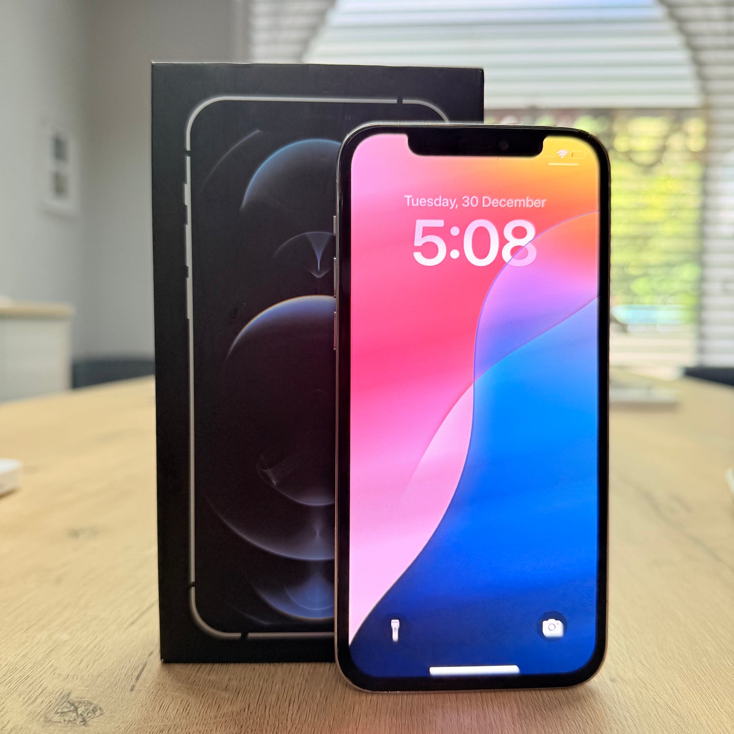 Used iPhone 12 Pro 256GB - Silver/BH -100%