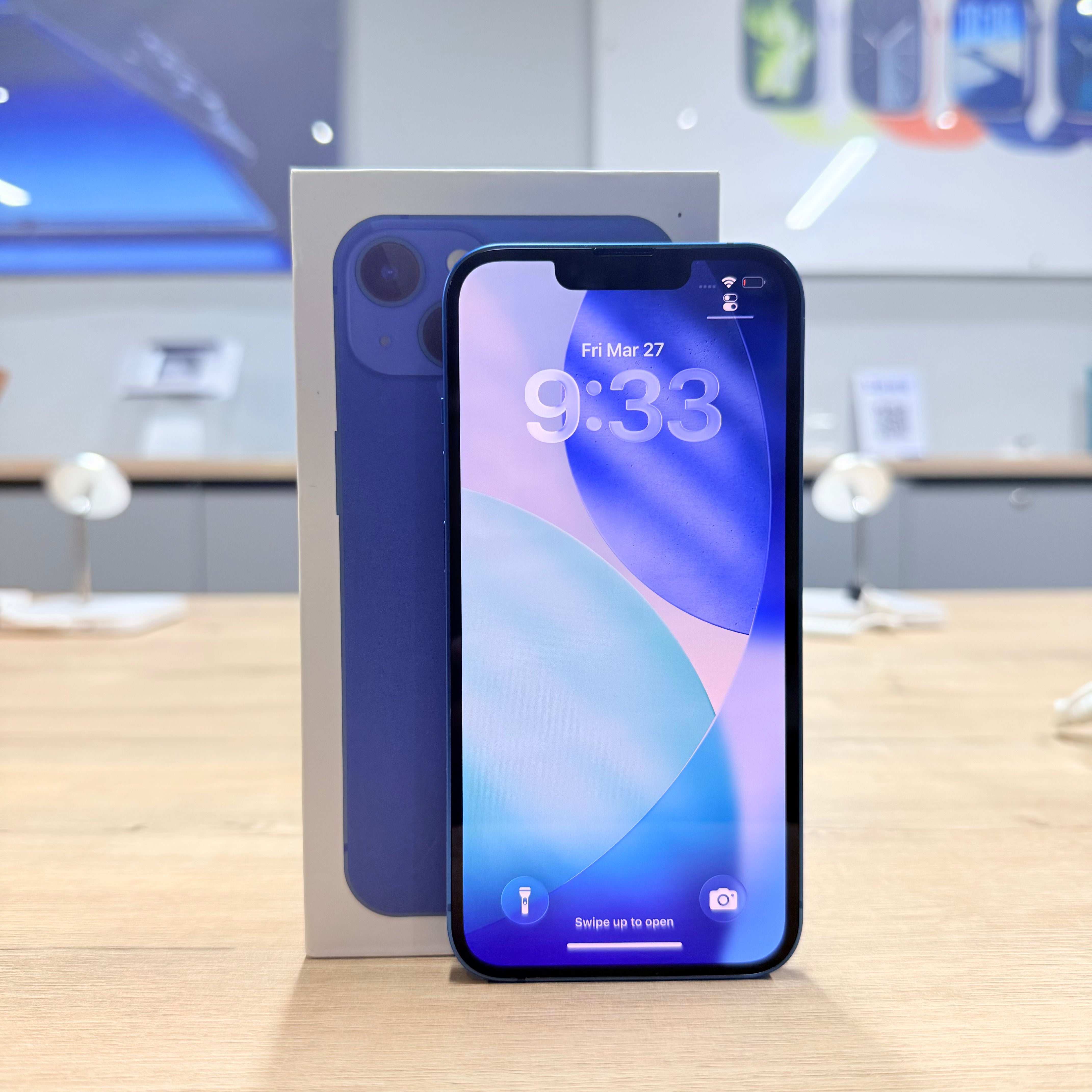 Used iPhone 13 Blue – 256GB (BH 100%)