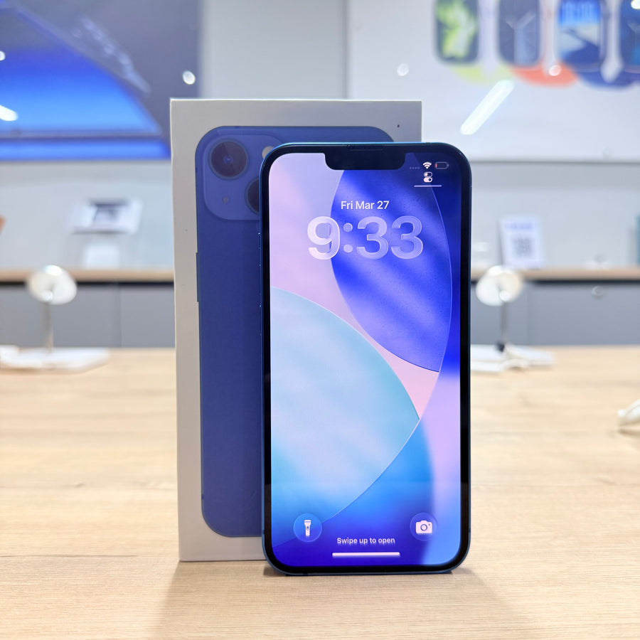 Used iPhone 13 Blue – 256GB (BH 100%)