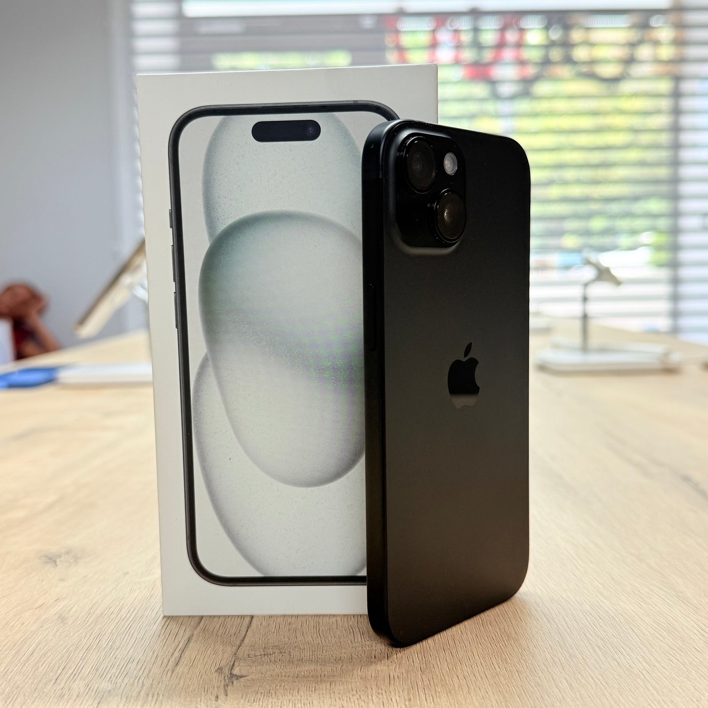 Used iPhone 15 128GB - Black/BH - 99%