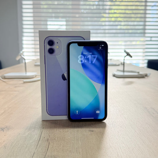 Used iPhone 11 128GB - Purple/ BH 100%