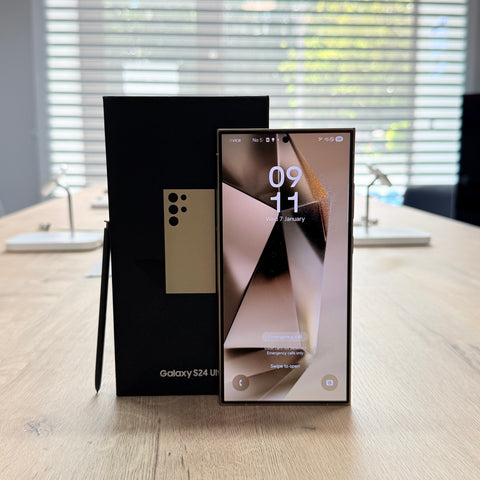 Used Samsung S24 Ultra Titanium Yellow - 256GB