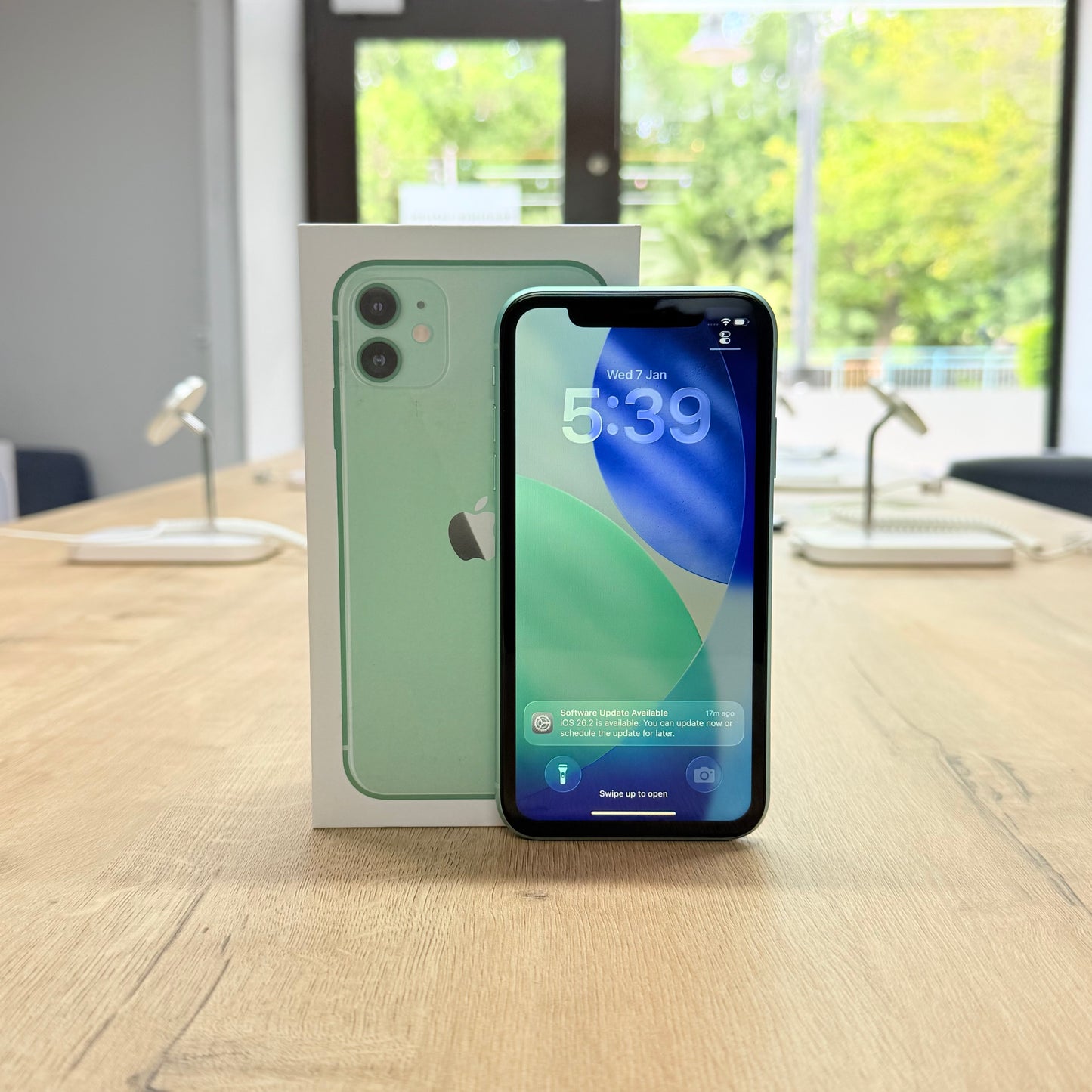 Used iPhone 11 128GB - Green/ BH 100%