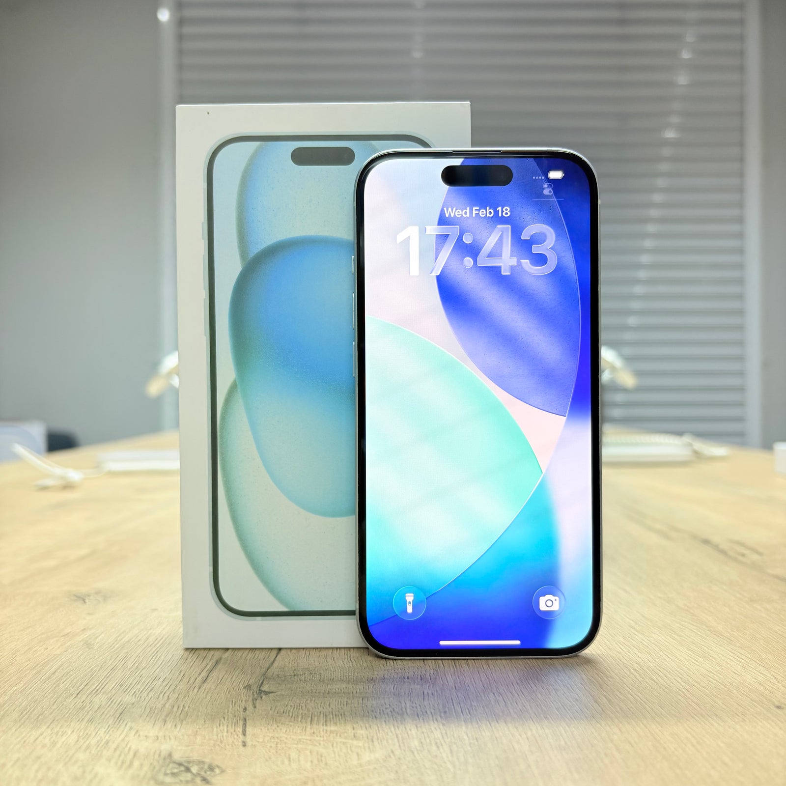 Used iPhone 15 Blue – 128GB (BH 85%)
