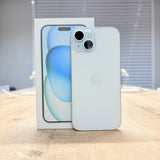 Used iPhone 15 Blue – 128GB (BH 85%)
