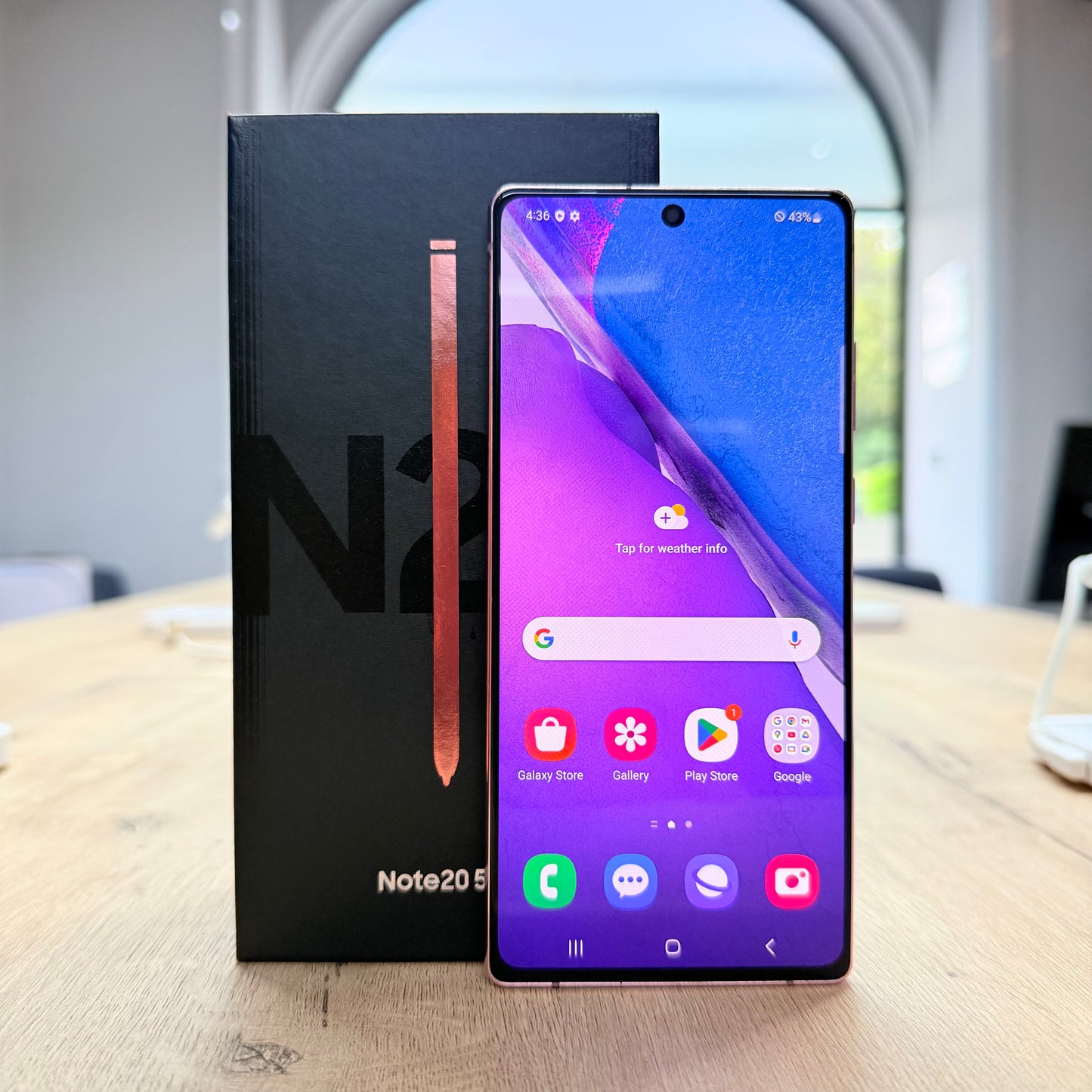 Used Samsung Note 20-mystic pink /256GB