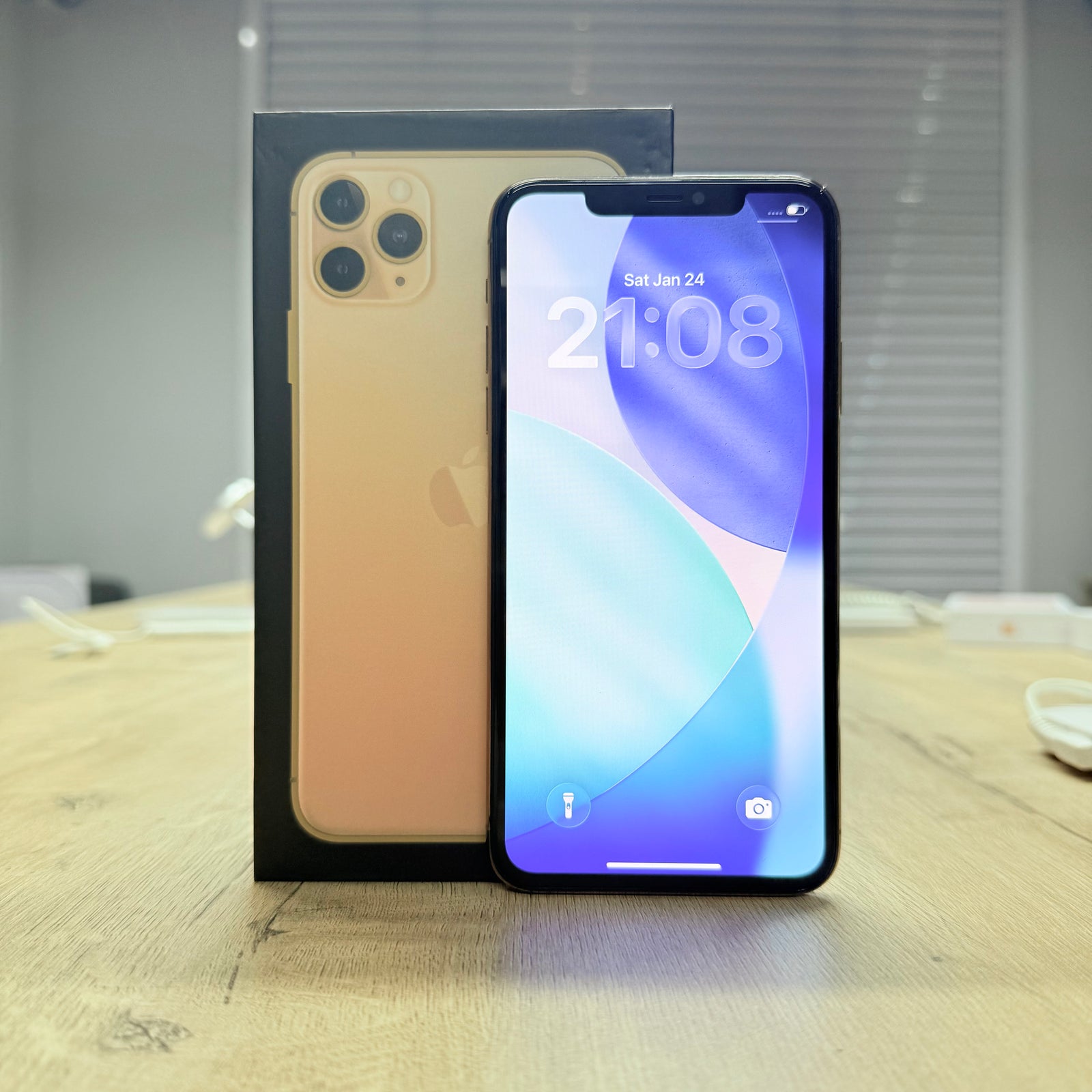 Used iPhone 11 Pro Max Gold – 256GB (BH 95%)