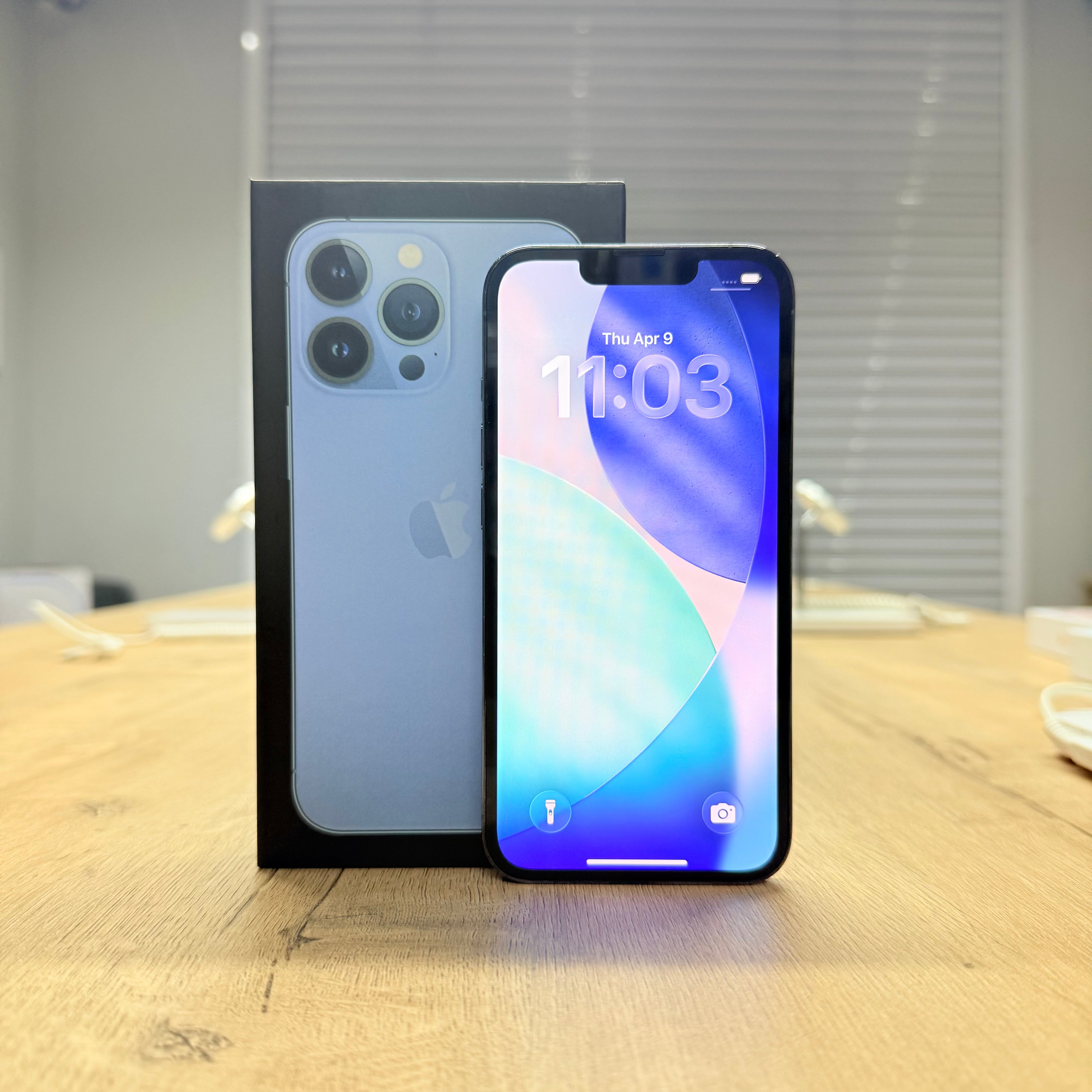 Used iPhone 13 Pro Max-Sierra Blue- 512GB/BH 92%