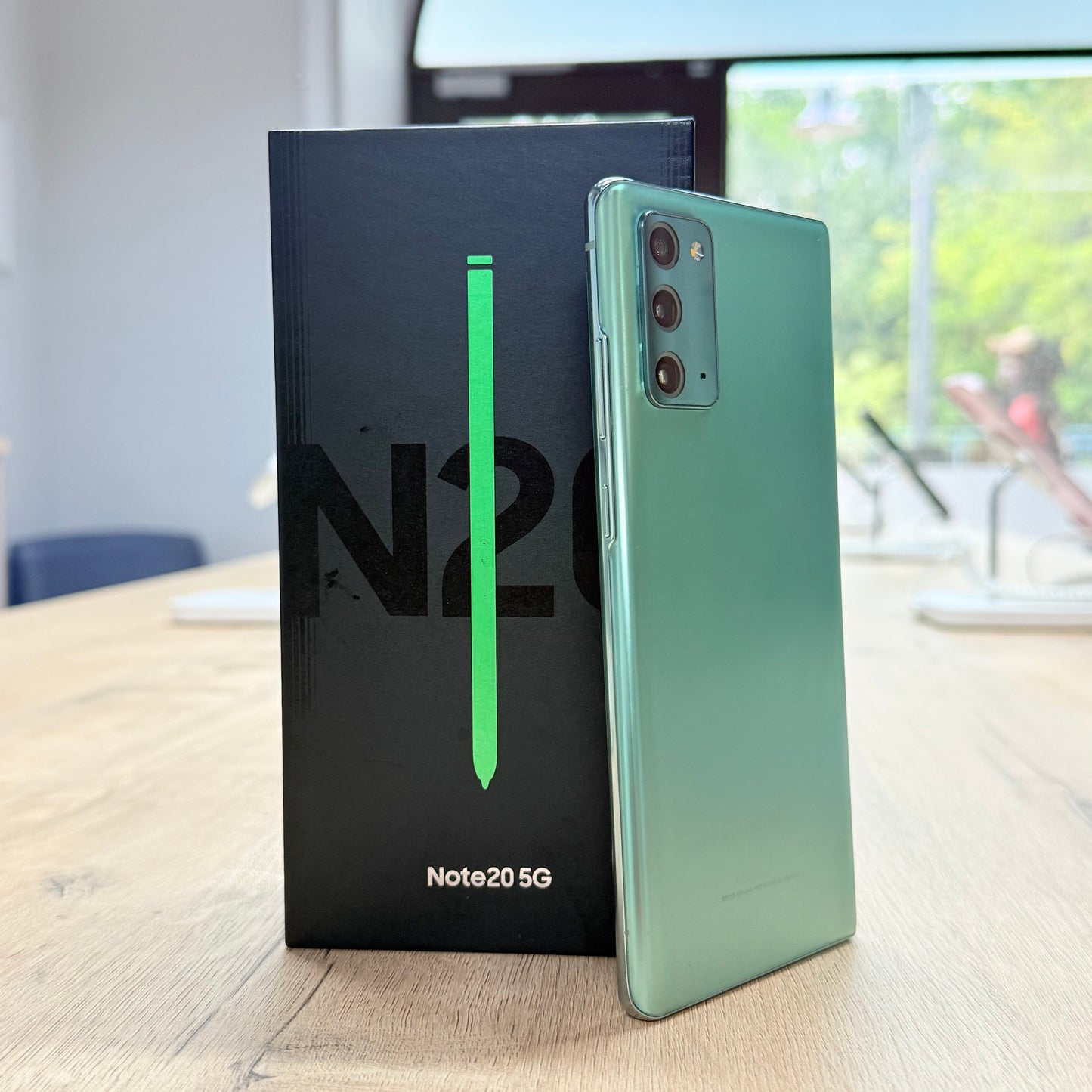 Used Samsung Note 20- Mystic Green/256GB