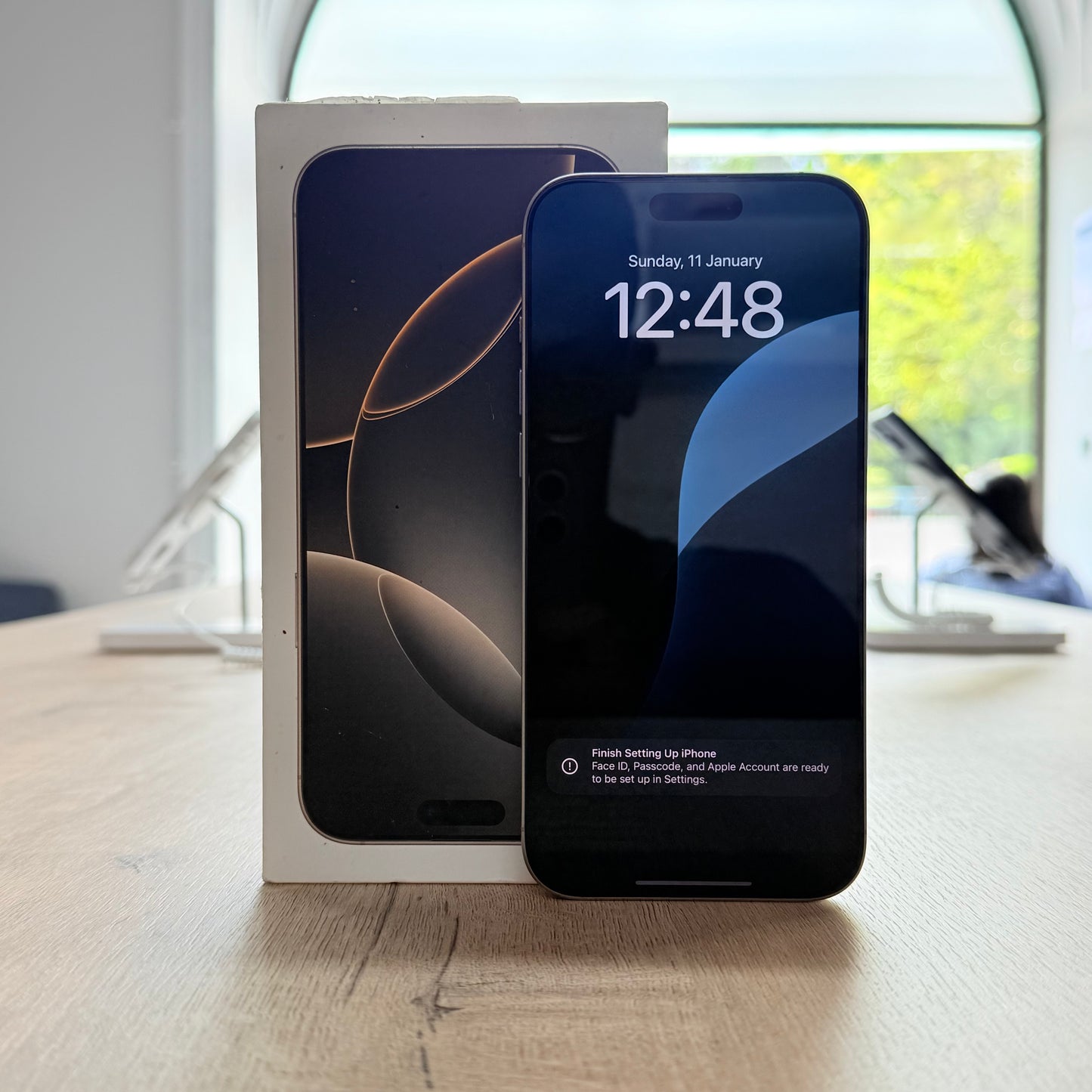 Used iPhone 16 Pro Max 256GB - Natural Titanium/BH 92%