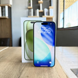 Used iPhone 15 Green – 256GB (BH 93%)