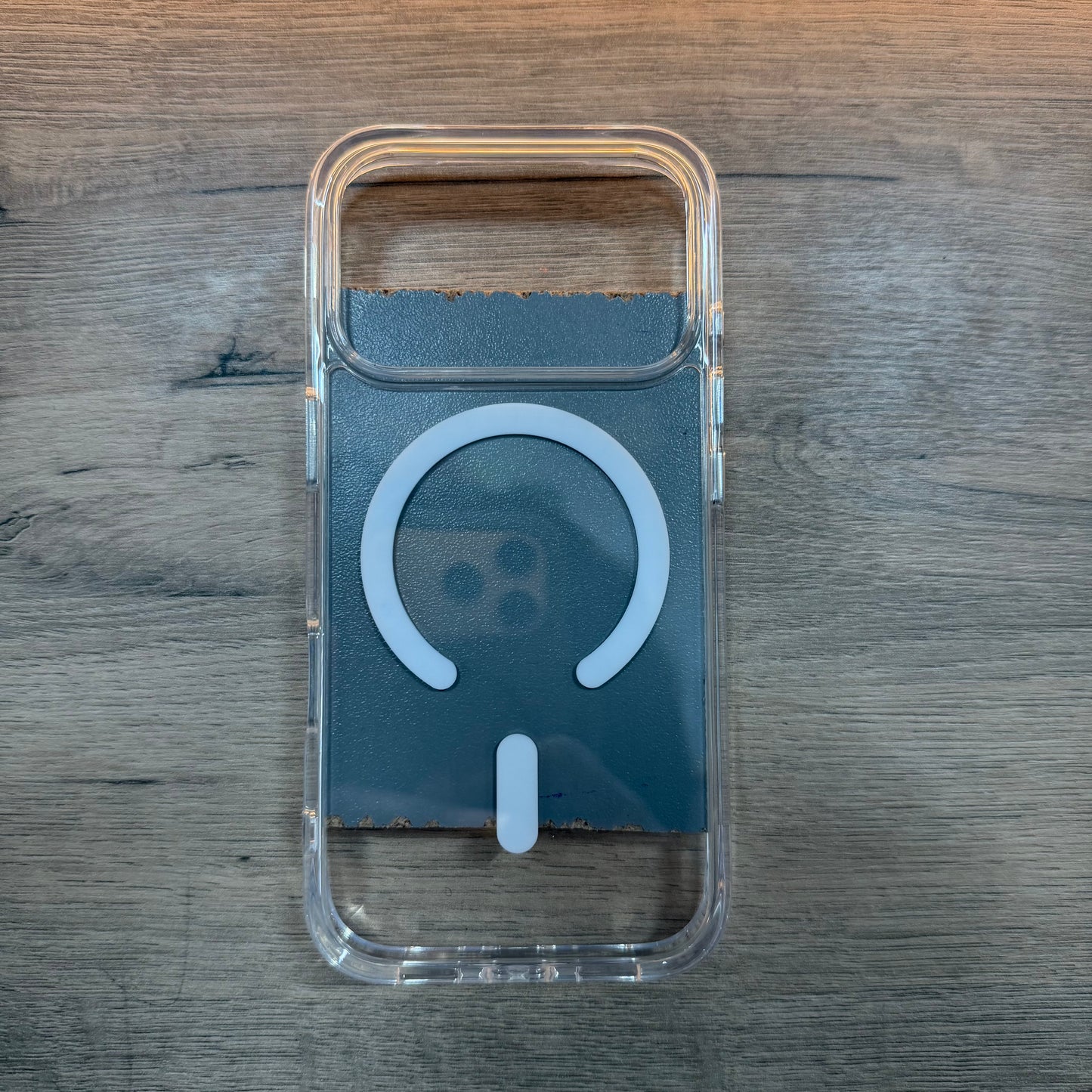 iPhone 17 Pro Max ( Magnetic Case) - Clear Orange