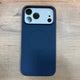 iPhone 17 Pro  (Silicone Magnetic Case) - Blue