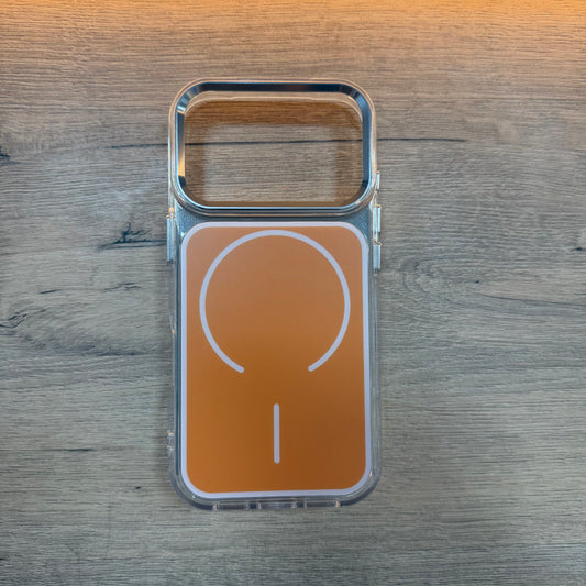 iPhone 17 Pro (Magnetic Case) - Clear Gray