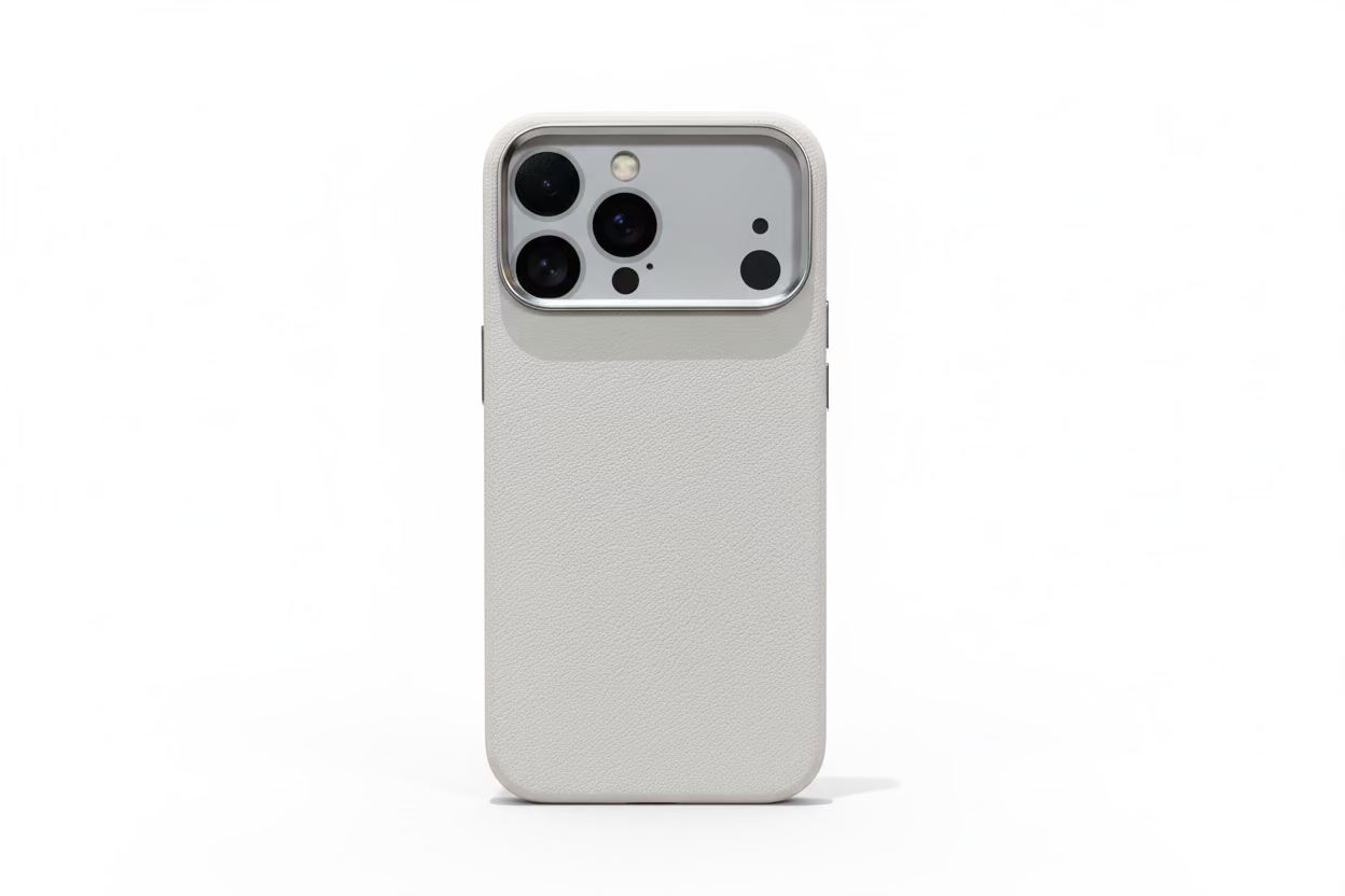 iPhone 17 Pro Max ( Matte Case) - Milky White