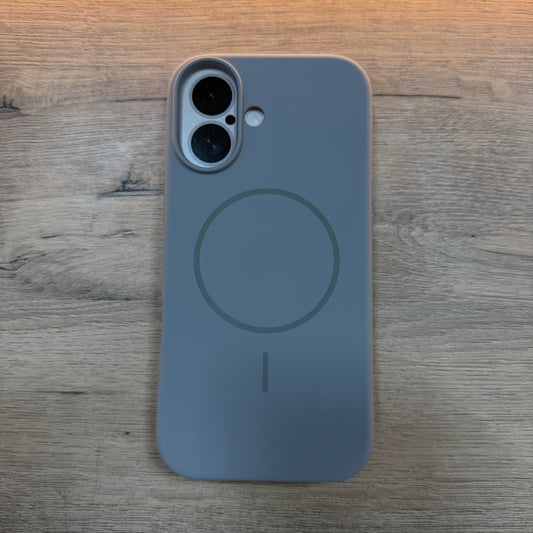 iPhone 17 (Silicone Magetic Case) Gray