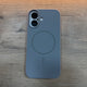 iPhone 17 (Silicone Magetic Case) Gray