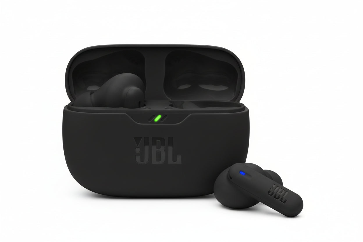 JBL Wave Beam 2 Wireless Earbuds – Black