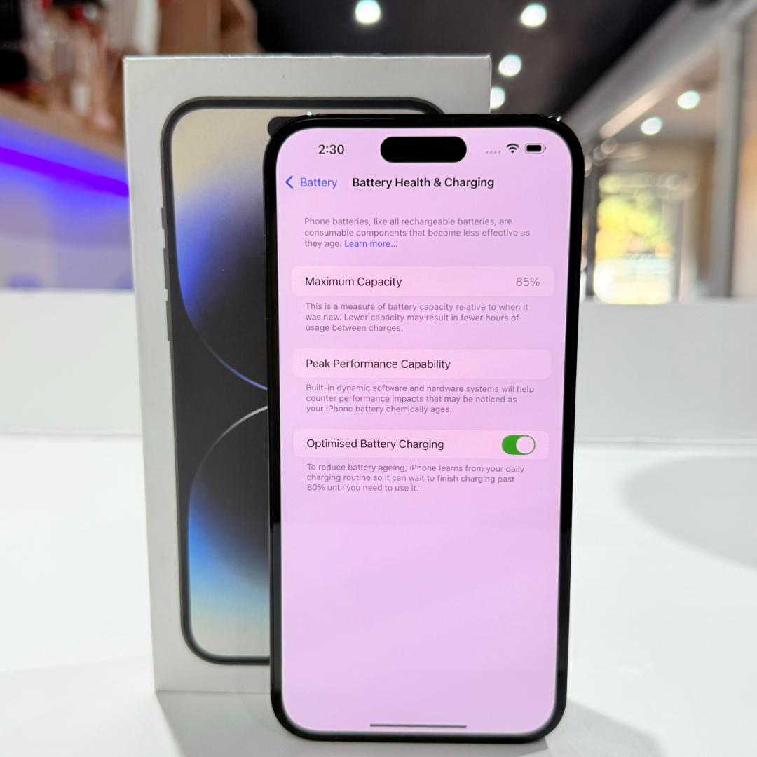 Used iPhone 14 Pro Max 256GB - Space Black