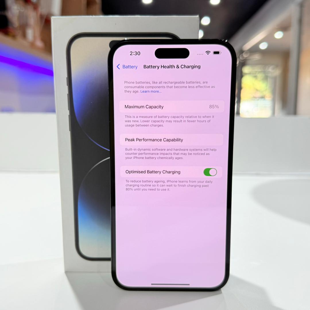 Used iPhone 14 Pro Max 256GB - Space Black