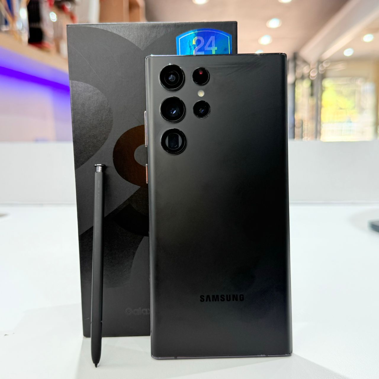 Used Samsung S22 Ultra 256GB - Phantom Black