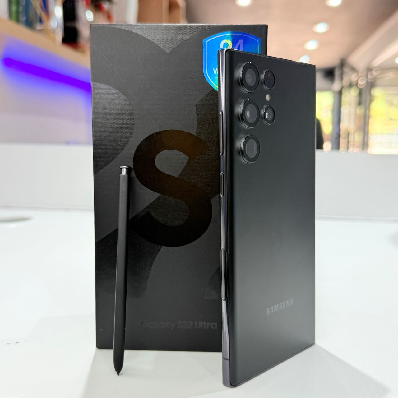 Used Samsung S22 Ultra 256GB - Phantom Black